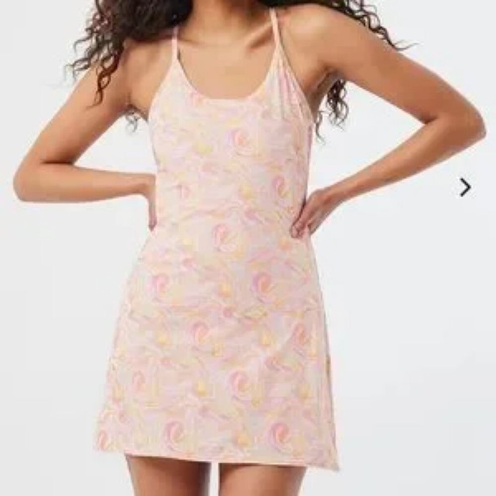 NWT Outdoor Voices Exercise Dress (Pink Marble)